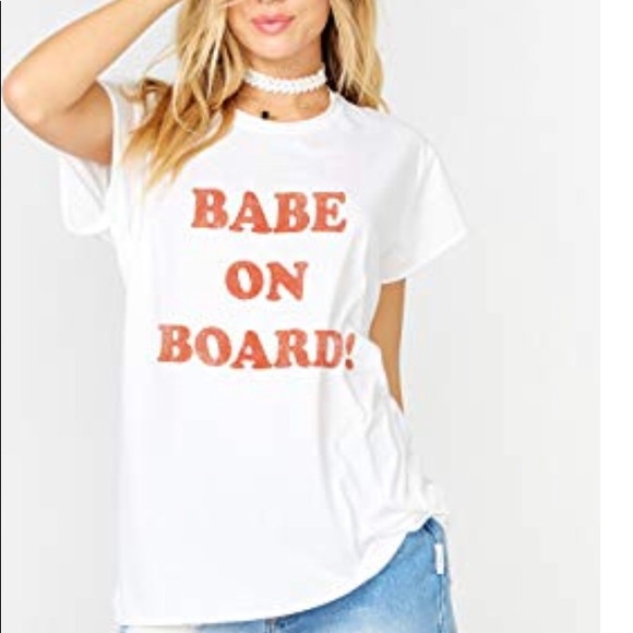Babe on board rolling Tee - Picture 2 of 2